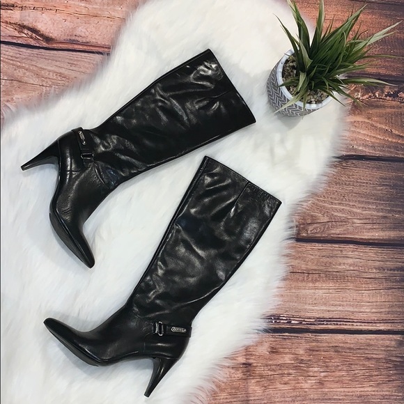 Calvin Klein Shoes - 🛍Calvin Klein Black High Heel Boots